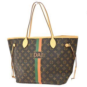 LOUIS VUITTON Neverfull MM Shoulder Tote Bag Monogram My LV Heritage BN 41KB134